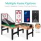 Best Choice Products 13-in-1 Combo Game Table Set w/ Ping Pong, Foosball, Basketball, Air Hockey, Archery